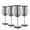Silver, variant on WOTOR Rose Gold Wine Glasses Set of 4, 18oz Copper Wine Glasses, Stainless Steel Wine Glasses,