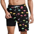 thumbnail image 2 of Aobny Board Men's Shorts with Liner Graphic Bottoms Slim Casual Pants for Men,XXL, 2 of 6