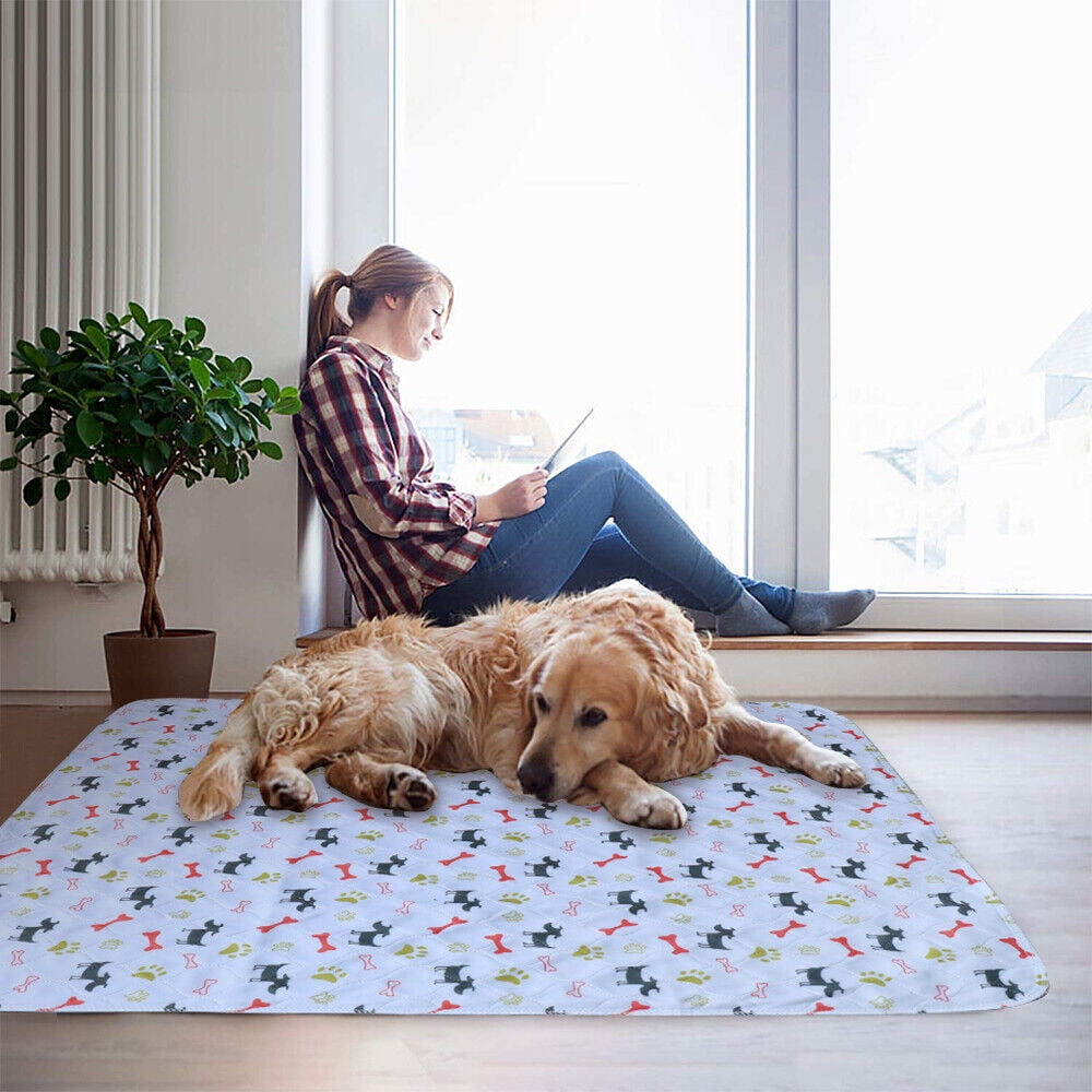 Large Puppy Training Pads Pee Wee Mats Pet Dog Cat Reusable Washable Absorbant