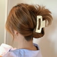 thumbnail image 5 of lanema Elegant Striped French Styles Hair Claw Clip Big Hair Clip Holder For Women Ponytail Bun Updos Hairstyles Decoration, 5 of 17