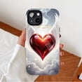 thumbnail image 2 of Guardian Angel Heart with Wings Halo Glitter Stylish Protective Case Compatible with iPhone 11/12/13/14/15/16 (Pro Max/Plus) for Valentine’s Day Lovers, 2 of 9
