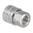 thumbnail image 1 of DOLITY 1/4 Inch Quick Connect Pressure Washer Adapter Set Stainless Steel Pressure 5000 B, 1 of 9