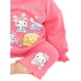 thumbnail image 4 of Hello Kitty and Friends Baby Girls Graphic Sweatshirt and Flared Leggings Set, 2-Piece, Sizes 0M-24M, 4 of 8
