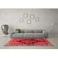 thumbnail image 3 of Ahgly Company Indoor Square Persian Red Traditional Area Rugs, 8' Square, 3 of 4