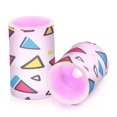 thumbnail image 7 of Yayeee Flameless Candles with Remote Flickering Battery Operated Multi Color Changing, Red Triangles, 7 of 7