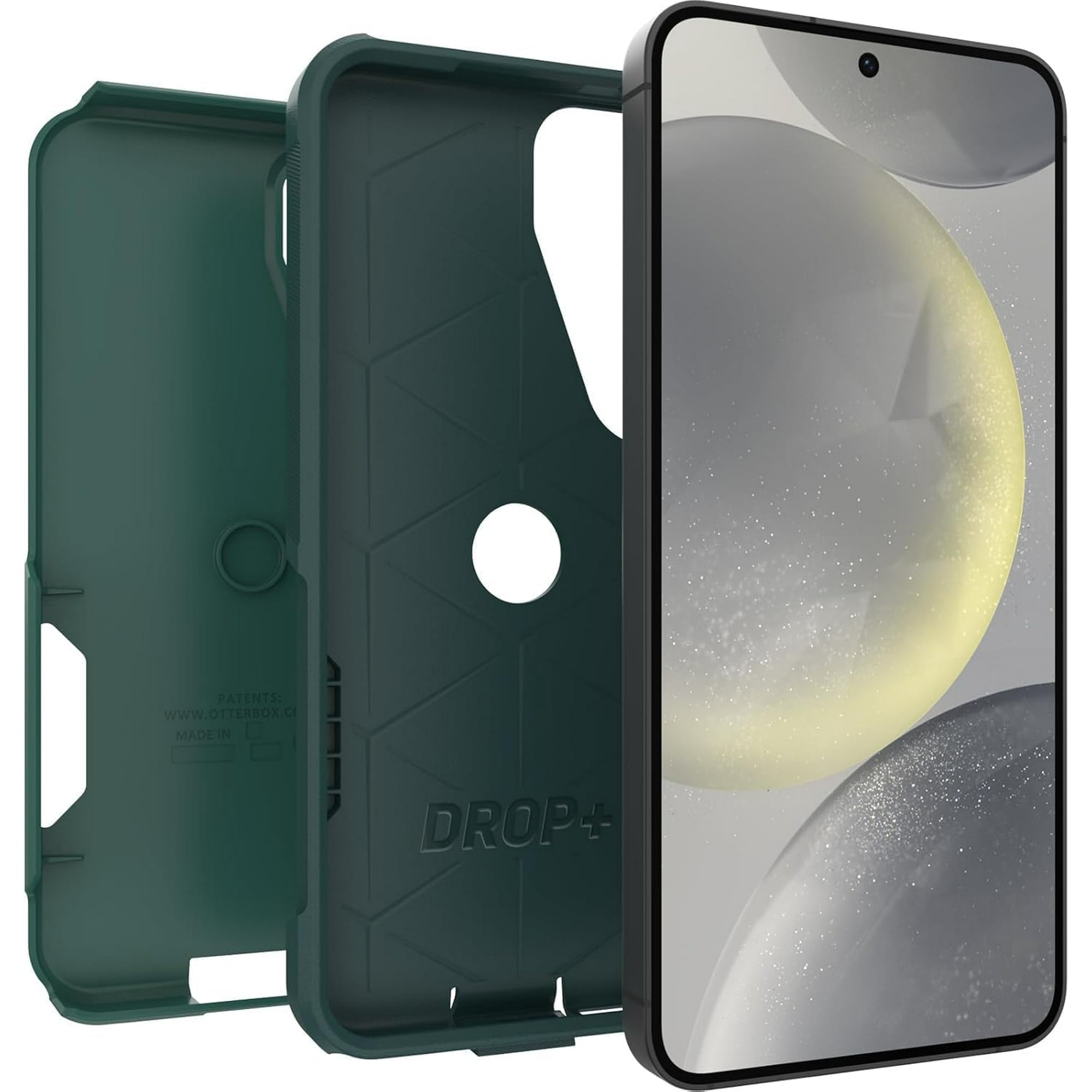 OtterBox Samsung Galaxy S25 (Only) - Commuter Series Case - Get Your Greens - Slim & Tough - Pocket-Friendly - with Port Protection - Non-Retail Packaging