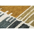thumbnail image 2 of Alora Decor Rivera 5' x 8' Geometric Gray/Brown/Ivory/Gold Hand-Tufted Area Rug, 2 of 3