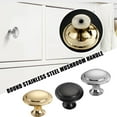 thumbnail image 2 of Cabinet Door Knobs Black Drawer Knobs Round Furniture Knobs Home, 2 of 8