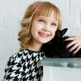thumbnail image 4 of 80PCS Child BB Clip Scrub Side Clip Plastic Coated Metal Hair Clips, 4 of 7