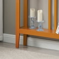 thumbnail image 3 of Kings Brand Furniture - Entryway Table - Narrow Console Table - Console Table with Storage - Hallway Decor - Wood Console Tables for Entryway - Narrow Console Sofa Side Table - Foyer - Honey Ginger, 3 of 5