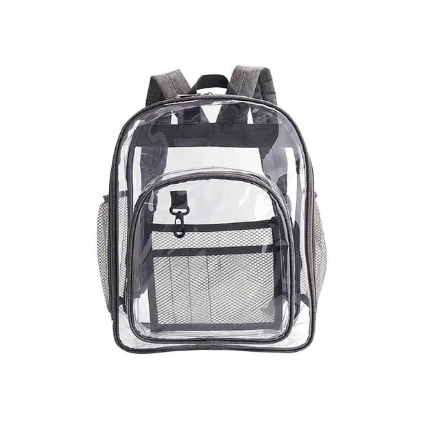 Feltree Transparent Backpack with Large Capacity Student Backpack