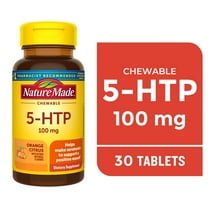 Nature Made Chewable 5HTP 100mg, Mood Support Supplement, Chewable Tablets, 30 Count