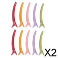 thumbnail image 1 of 2xLote De 10 Piezas De Pinzas Para El Cabello De Salón, Pinzas Para Seccionar Peluquería, Horquillas 2 piezas, 1 of 8