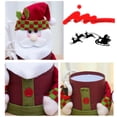 thumbnail image 4 of Ounissouiy Caja de regalo Caja de dulces Suministros de vacaciones Mano de obra fina Decoraciones para el hogar Multipropósito DIY Prop Kid Toy Kits de decoración para fiestas Anciano, 4 of 6