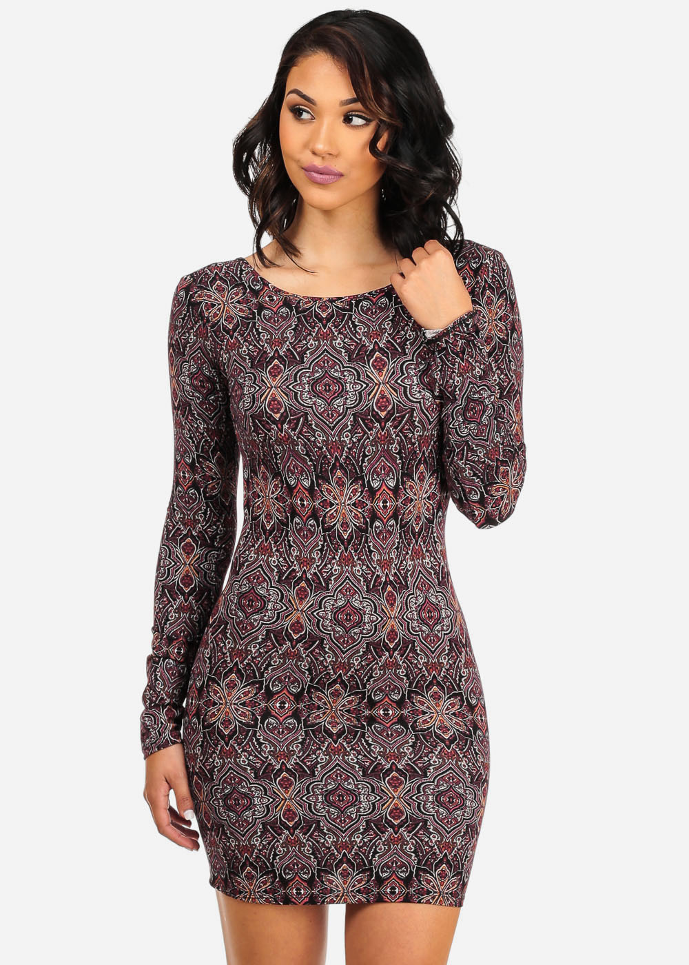 juniors plum dress