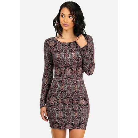 Women's Bodycon Dresses | Cheap Price Homecoming promgirl long sleeve bodycon dresses for juniors amazon new