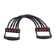 thumbnail image 1 of Bandas de resistencia de 5 tubos, accesorios para entrenamiento de brazos, bandas de ejercicio, cuerda de tracción para Negro, 1 of 9