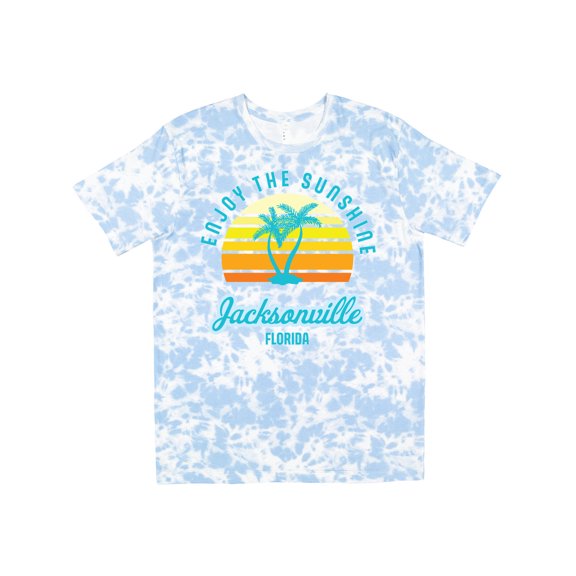 Inktastic Summer Enjoy the Sunshine Jacksonville Florida in Blue T-Shirt