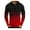 Red, variant on cllios Mens Graphic Tees Trendy Gradient Print Long Sleeve Shirts Stylish Pullover Top Funny Crew Neck Gym T-Shirts
