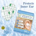 thumbnail image 3 of 60PCS Baby Waterproof Ear Covers Disposable Ear Tape for Shower Swimming Kid, 3 of 5