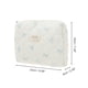thumbnail image 2 of Unique Bargains 1 Pc Bow Quilting Makeup Bag Blanco Azul Tela de Algodón, 2 of 3