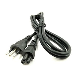 Dblue - Cable De Poder Tipo Trebol 1.5Mts Negro