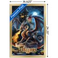 thumbnail image 3 of PD Moreno - Dragon Castle Wall Poster, 14.725" x 22.375" Framed, 3 of 5