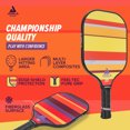 thumbnail image 4 of JOOLA Journey Santa Fe Pickleball Paddle, Fiberglass, For All Ages and Skill Levels, 4 of 7