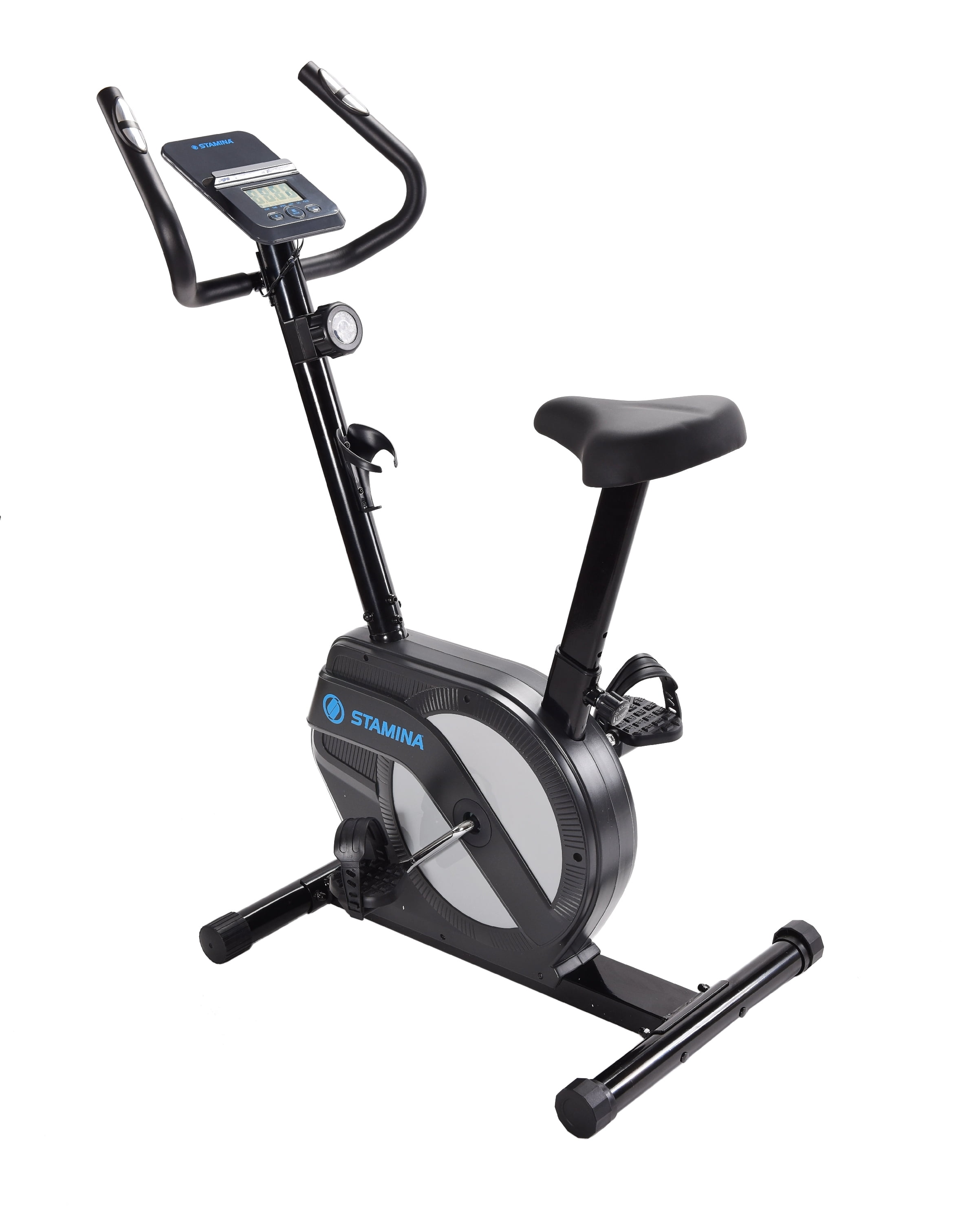 Stamina Deluxe Magnetic Upright Exercise Bike 345 250 lb. Weight Limit Walmart