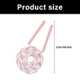 thumbnail image 3 of Adjustable Beaded Jump Rope for Kids with Grips, Cord for Indoor Outdoor Fitness Training, 3 of 8