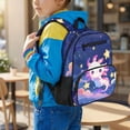 thumbnail image 2 of Uorisanigo Night Star Axolotl Kids Hiking Backpack for Girls Outdoor Travel Daypack Lightweight Casual Schoolbag Large Capacity for Camping Vacation, 2 of 7