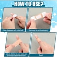 thumbnail image 4 of Qucyy School Nurse Band-Aid 3 Inch Band-Aid Travel First Aid Kit 3000 Pieces 3/4, 4 of 5