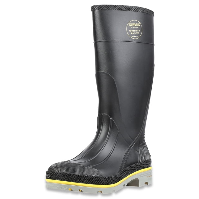 Botas de trabajo Servus de Honeywell XTP 15 con punta de acero de PVC para hombre, negras