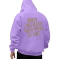 thumbnail image 5 of Christian Hoodies for Men 2025 Smile You Made God's Wake Up List Hoodie with Pockets Hooded Sweatshirt Pullover Tops, 5 of 6