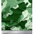 thumbnail image 1 of Soimoi Poly Georgette Fabric Two Tone With White Camouflage Printed Fabric 1 Yard 52 Inch Wide, 1 of 3