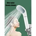 thumbnail image 2 of Higher Quality Rainfall Shower Head Handheld Purify Filter Spray Nozzle Water Saving High Pressure Household Bathroom Accessorie, 2 of 5