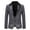 Silver%GC100, variant on Carnival Mens Sequins Blazer Casual Suit Jacket for Men Sparkly Glitter Elegant Slim Fit Dress Jacket for Performance,Prom,Wedding