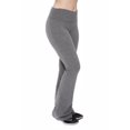 thumbnail image 2 of Pantalones de yoga Pantalones anchos de cintura alta Mujer Pantalones largos elásticos, Gris, S Eigraketly AP002147-01, 2 of 6