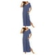 thumbnail image 4 of Batas de mujer Minnieouse Camisones Ropa de dormir Manga azul S, 4 of 6