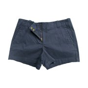 Vineyard Vines Womens Blue Blazer Shorts Everyday Solid Pockets
