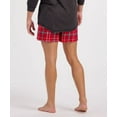 thumbnail image 2 of Boxercraft BM6701 Men's 100% Cotton Double-Brushed Flannel Boxer-Red/White Plaid-S, 2 of 4