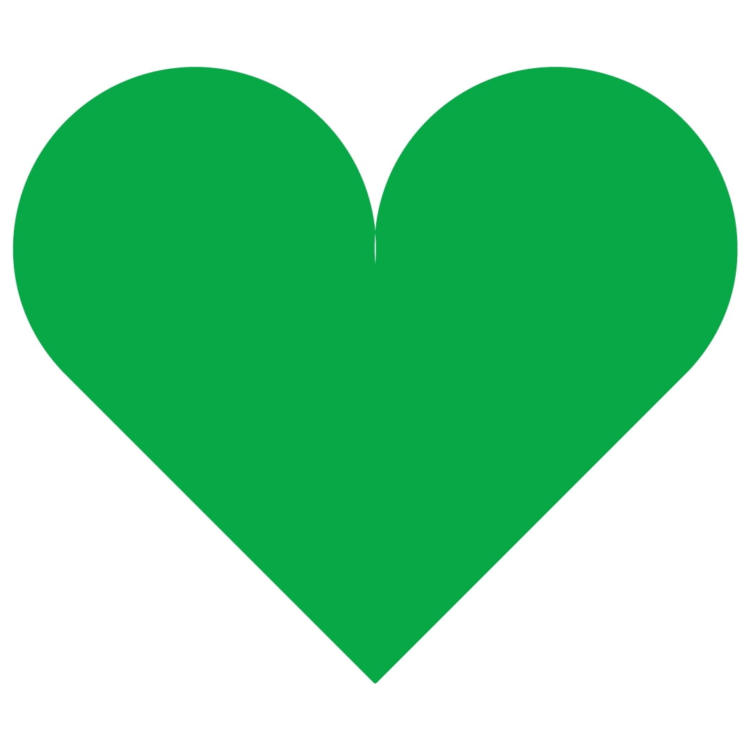 Heart Stickers Labels 3/4 inch 19mm – Royal Green Market