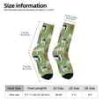 thumbnail image 5 of Yiaed Cows And Calves Print Great elasticity Crew Socks Sports socks for Men and Women, 5 of 5