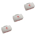 thumbnail image 3 of heritaly Sacs de Rangement d'Urgence Sacs de Randonnée Organiseur de Cotons-Tiges Étui de Transport Gris 3Ensemble, 3 of 6