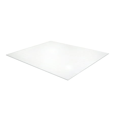 Advantagemat® Vinyl Rectangular Chair Mat for Hard Floor - 48 x 118