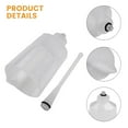 thumbnail image 4 of LEFU for Bicycle Disc Brake Bleed Kit Oil Funnel Stopper for Road Bike Tool, Professional Maintenance Accessory for Shimano, Plastic, White, 4 of 10