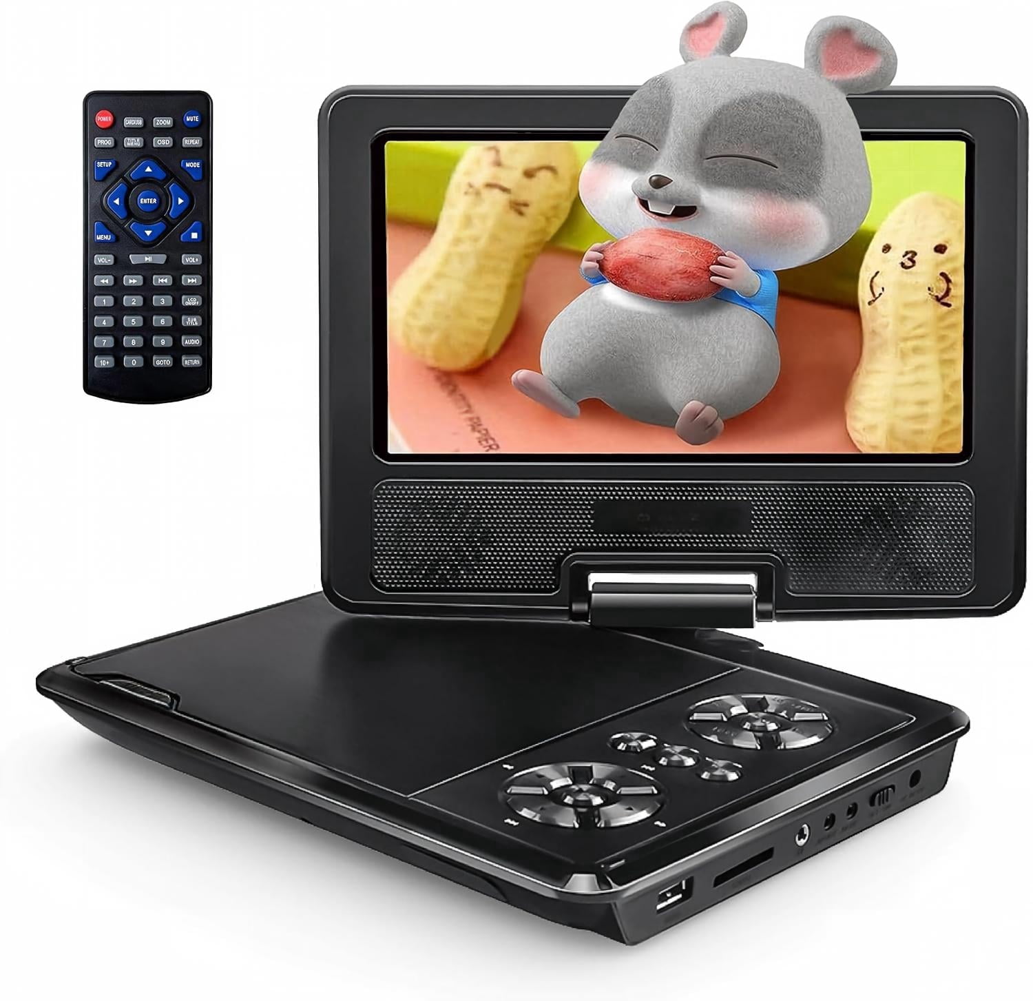 GPX 10.1 in Bluetooth Portable DVD Player, Wireless Headphones