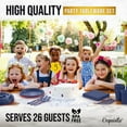 thumbnail image 3 of Exquisite 182 Piece Combo Set - Service For 26 - Navy, 3 of 5