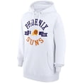 thumbnail image 2 of Women's G-III 4Her by Carl Banks  White Phoenix Suns City Pullover Hoodie, 2 of 3