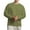 Green, variant on Chiccall Men's Fleece Sweatshirts workout Crew Neck Sweatshirt Heavy Long Sleeve Pullover